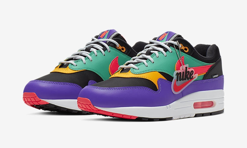 ナイキ エア マックス 1 SE “パープル/ブラック/グリーン/レッド” (NIKE AIR MAX 1 SE “Purple/Black/Green/Red”) [AO1021-023]