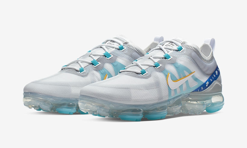 nike vapormax 2019 white university gold wolf grey