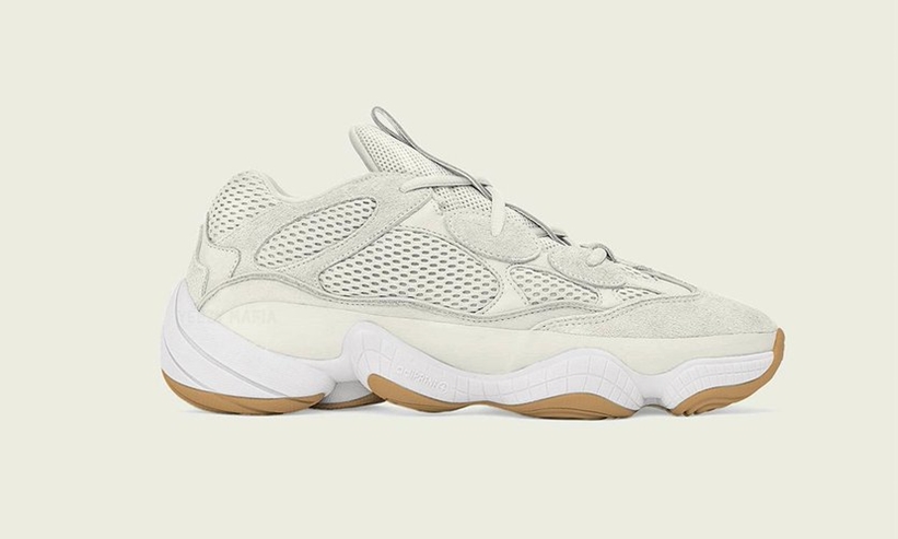 8月発売！アディダス オリジナルス イージー 500 “ボーン/ホワイト” (adidas Originals YEEZY 500 "Bone/White”)