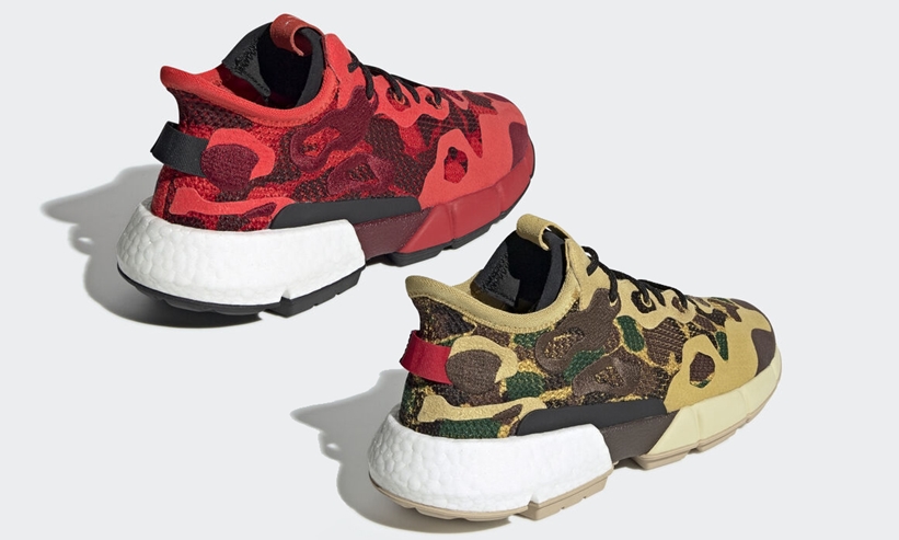 adidas Originals POD-S3.2 ML “BROWN CAMO/SCARLET CAMO” (アディダス オリジナルス ピーオーディ) [EE6436,6438]