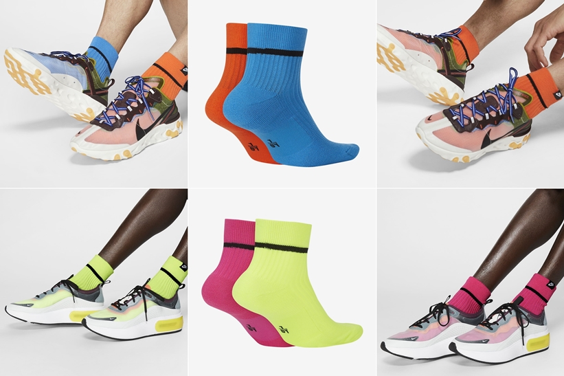 マルチカラーのナイキ SNKRS アンクル ソックスが発売 (NIKE ANKLE SOCKS “Multi”) [SK0206-909,910][SK0127-100]