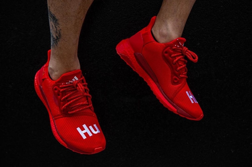 【リーク】”オールレッド”カラーのPharrell Williams x adidas Solar Hu (ファレル・ウィリアムス アディダス ソーラー HU “Red”)