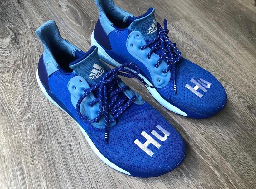 【リーク】”ブルー”カラーのPharrell Williams x adidas Solar Hu (ファレル・ウィリアムス アディダス ソーラー HU “Blue”) [EF2377]