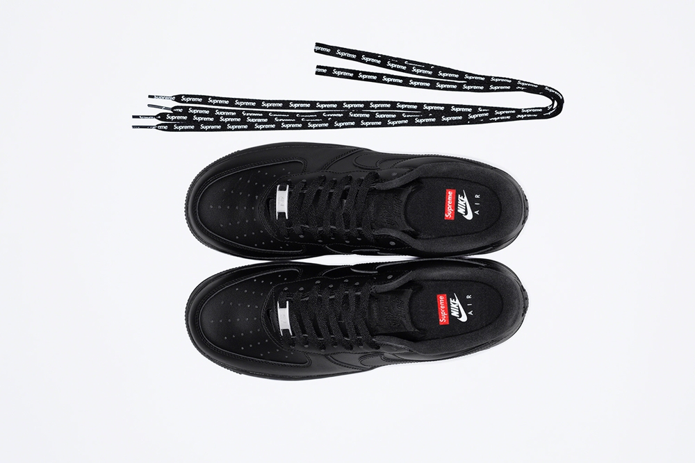 国内 3/7発売！SUPREME × NIKE AIR FORCE 1 LOW “Black/Black” “White/White” (シュプリーム ナイキ エア フォース 1 ロー “ブラック/ブラック”) [CU9225-001,100]