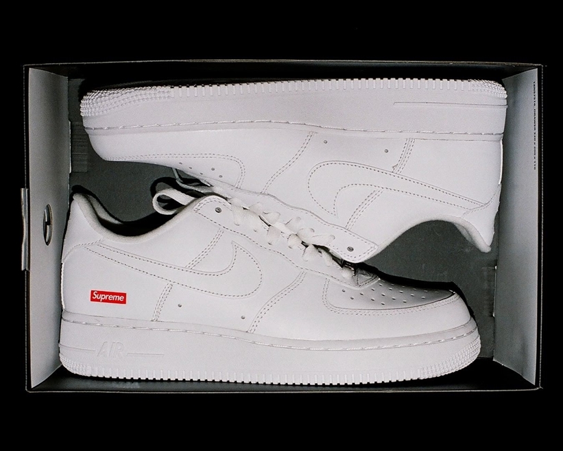 国内 3/7発売！SUPREME × NIKE AIR FORCE 1 LOW “Black/Black” “White/White” (シュプリーム ナイキ エア フォース 1 ロー “ブラック/ブラック”) [CU9225-001,100]