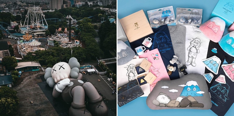 KAWS 特大アート「KAWS:HOLIDAY JAPAN」が富士山の元、7/18～7/24開催！記念アイテムもリリース (カウズ ホリデー ジャパン)