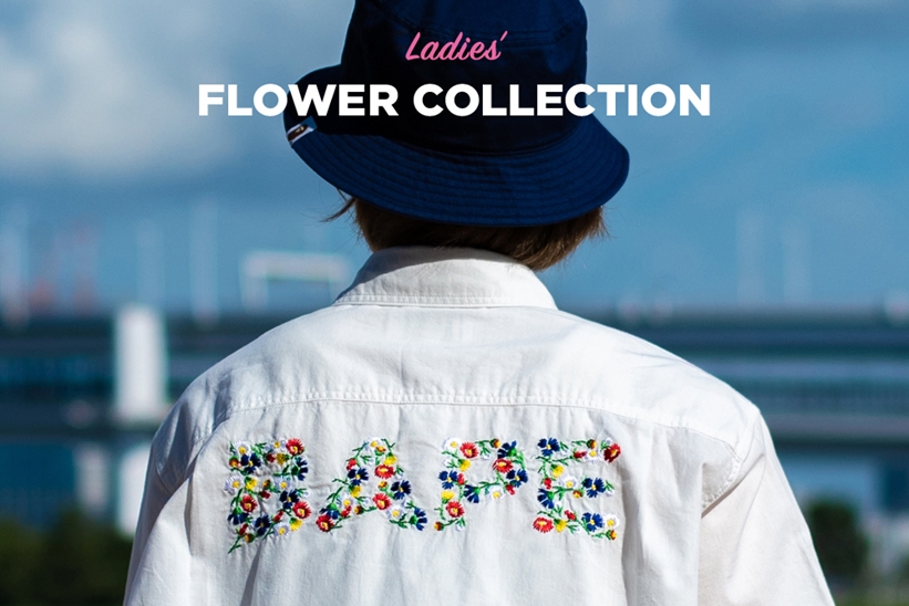 A BATHING APEからフラワーを融合した「WMNS FLOWER COLLECTION」が6/29発売 (ア ベイシング エイプ)