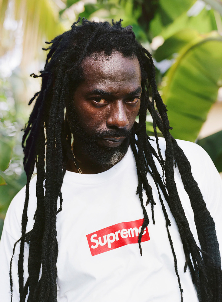 Supreme Buju Banton Tee Black Small