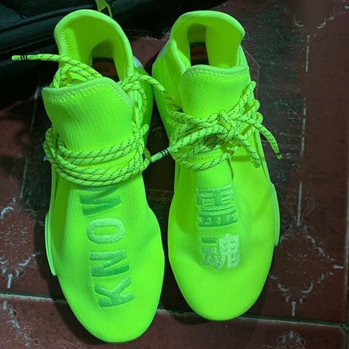 【リーク】Pharrell Williams x adidas Originals NMD TRAIL HU “Neon Yellow” (ファレル・ウィリアムス アディダス オリジナルス エヌエムディー “ネオンイエロー”)