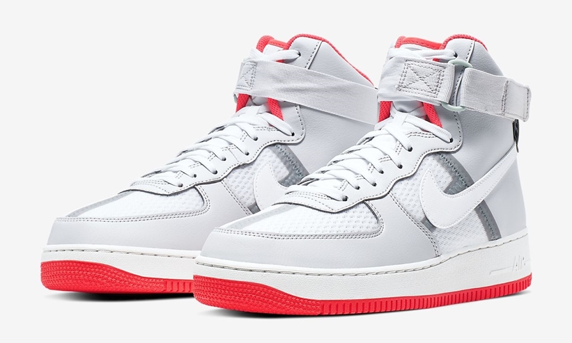 ナイキ エア フォース 1 07 ハイ “ホワイト/ヴァストグレー/ティールティント (NIKE AIR FORCE 1 07 HIGH “White/Vast Grey/Teal Tint”) [CI1117-101]