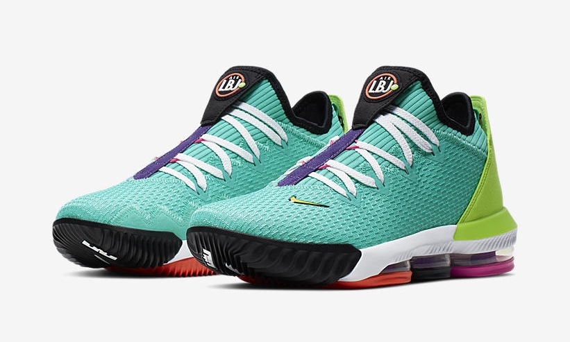 7/1発売！ナイキ レブロン 16 ロー “ハイパージェイド/トータルオレンジ” (NIKE LEBRON 16 LOW “Hyper Jade/Total Orange”) [CI2668-301]