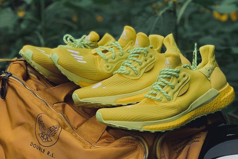 【リーク】”イエロー”カラーのPharrell Williams x adidas Solar Hu (ファレル・ウィリアムス アディダス ソーラー HU “Yellow”)