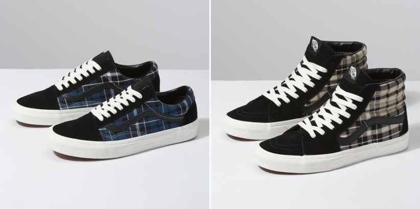 VANS "PLAID MIX" OLD SKOOL/SK8-HI (バンズ "プレイドミックス” オールドスクール/スケートハイ)