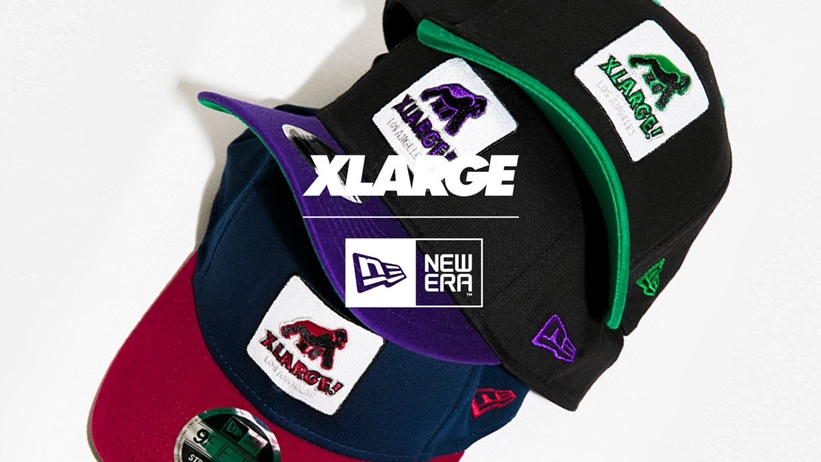 New Era × XLARGE 9FORTY D-Frameが7/5発売 (ニューエラ エクストララージ)