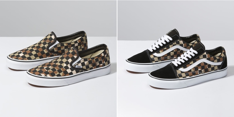 VANS “CAMO CHECK” OLD SKOOL/SLIP-ON (バンズ “カモチェック” オールドスクール/スリッポン)