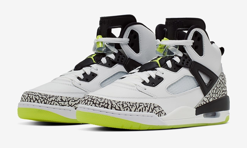 ナイキ ジョーダン スパイジーク “ホワイト/ブラック/ボルト” (NIKE JORDAN SPIZIKE “White/Black/Volt”) [315371-170]