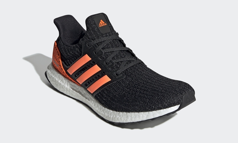 adidas ultra boost orange and black