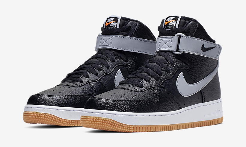 ナイキ エア フォース 1 07 ハイ “ブラック/ティームオレンジ/ガムミディアムブラウン” (NIKE AIR FORCE 1 07 HIGH “Black/Team Orange/Gum Medium Brown”) [AT7653-001]