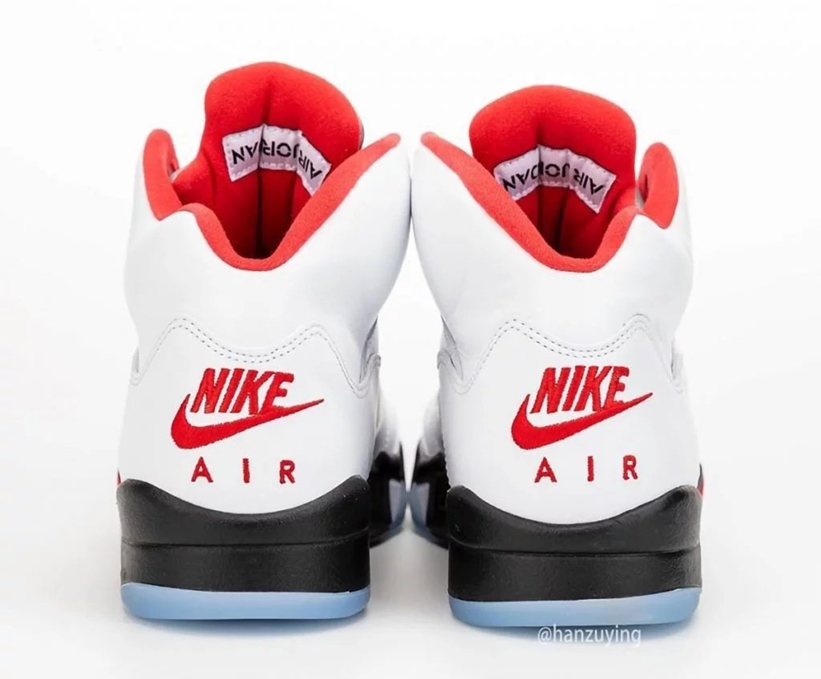 3/28発売！ナイキ エア ジョーダン 5 レトロ “トゥルーホワイト/ファイヤーレッド” (NIKE AIR JORDAN 5 RETRO “True White/Fire Red”) [DA1911-102]