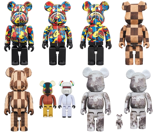 MEDICOM TOY EXHIBITION 2019 開催記念商品が発表！FRAGMENT/A BATHING APE/DAFT PUNK コラボ BE@RBRICKが7/20から発売 (ベアブリック)