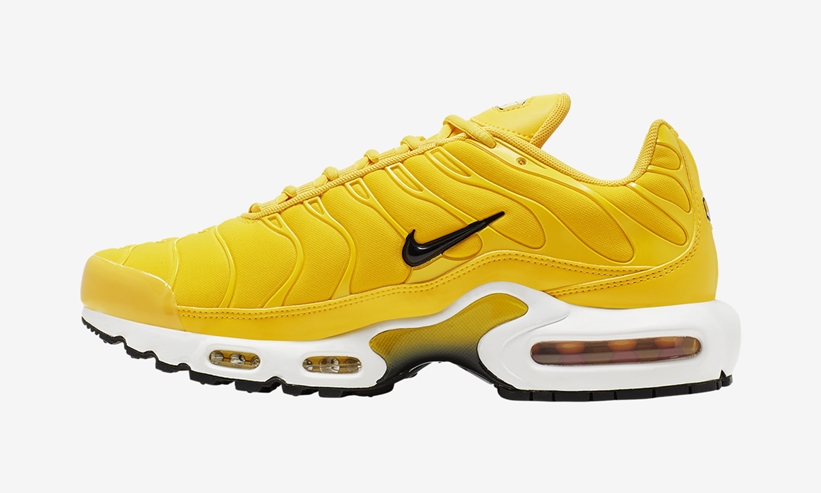 ナイキ エア マックス プラス “イエロー/ホワイト/ブラック” (NIKE AIR MAX PLUS “Yellow/White/Black”) [BQ9978-700]