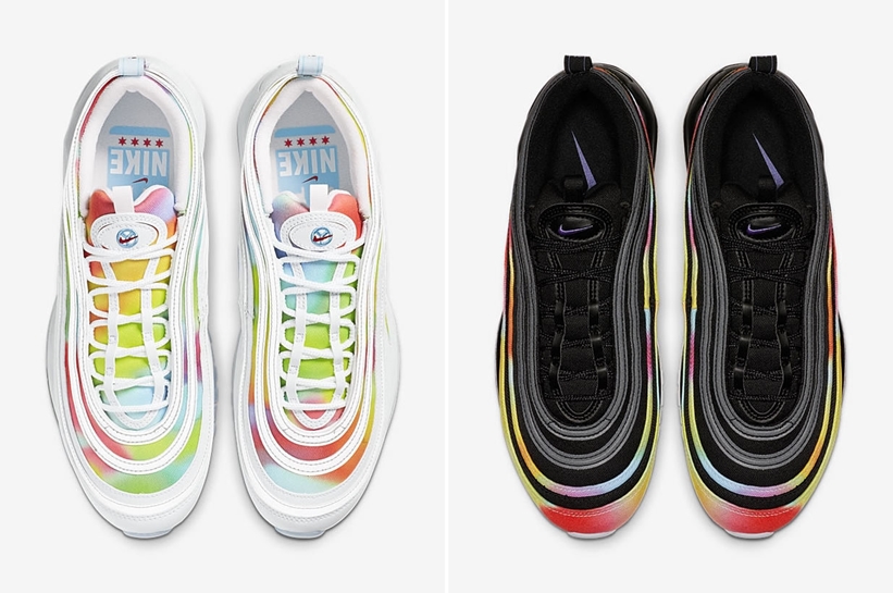 ナイキ エア マックス 97 “タイダイ/マーブル” "ホワイト/ブラック" (NIKE AIR MAX 97 "Tie Dye/Marble" “White/Black”) [CK0841-001][CK0839-100]