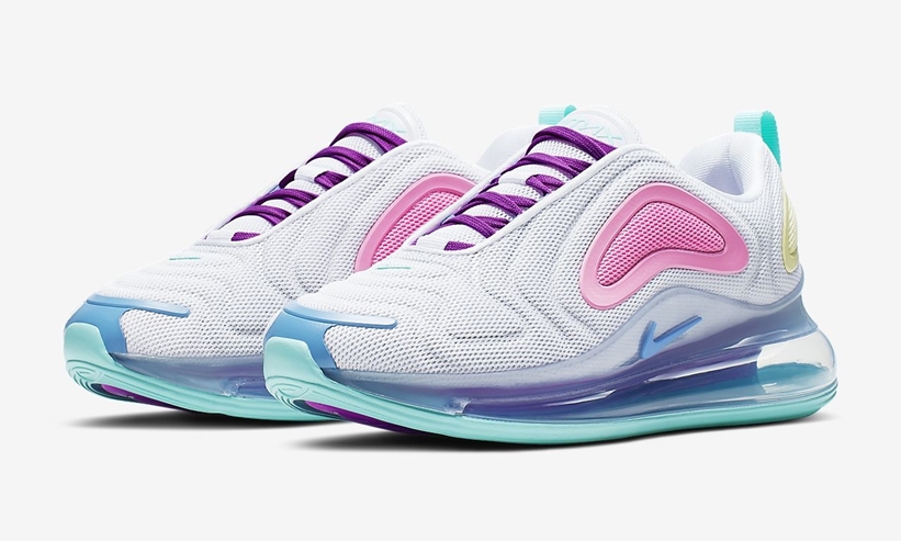 ナイキ ウィメンズ エア マックス 720 “ホワイト/ピンクブルー/サイキックパウダー” (NIKE WMNS AIR MAX 720 “White/Pink Blue/Psychic Powder”) [AR9293-102]