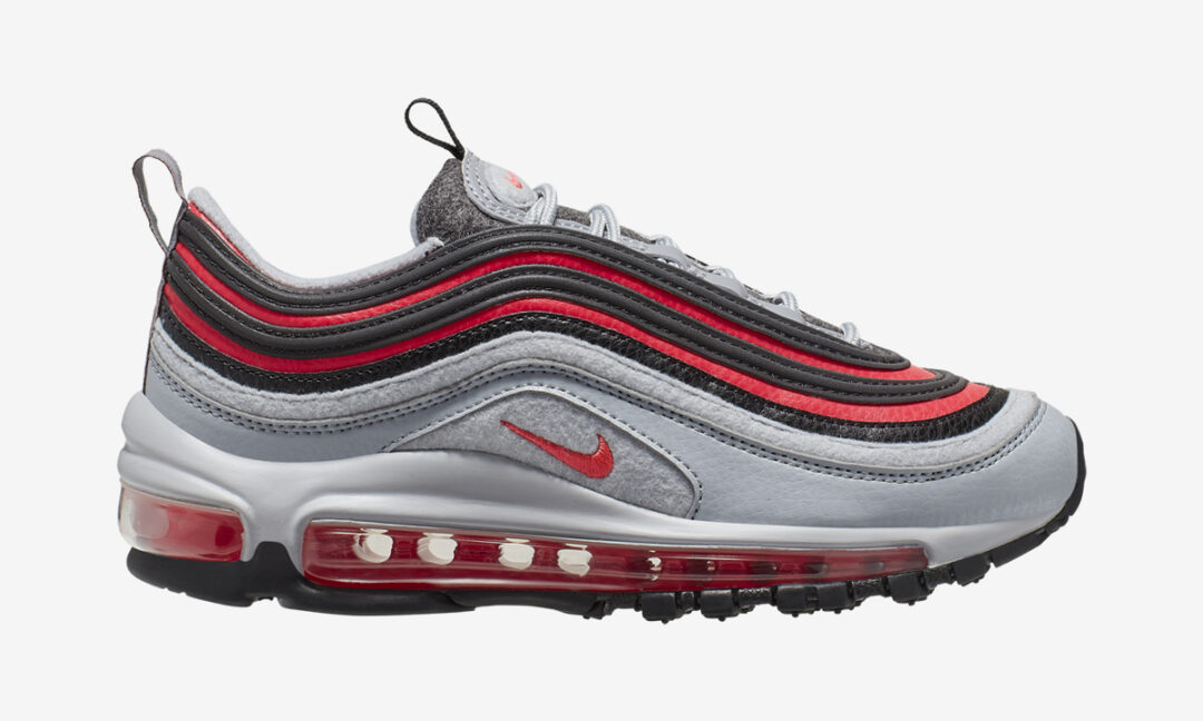 ナイキ エア マックス 97 “グレー/ブラック/レッド” (NIKE AIR MAX 97 “Grey/Black/Red”) [CD4831-002]