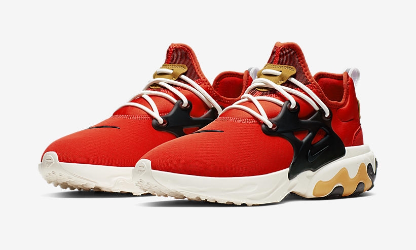 ナイキ リアクト プレスト “ハバネロレッド/ブラック” (NIKE REACT PRESTO “Habanero Red/Black”) [AV2605-600]