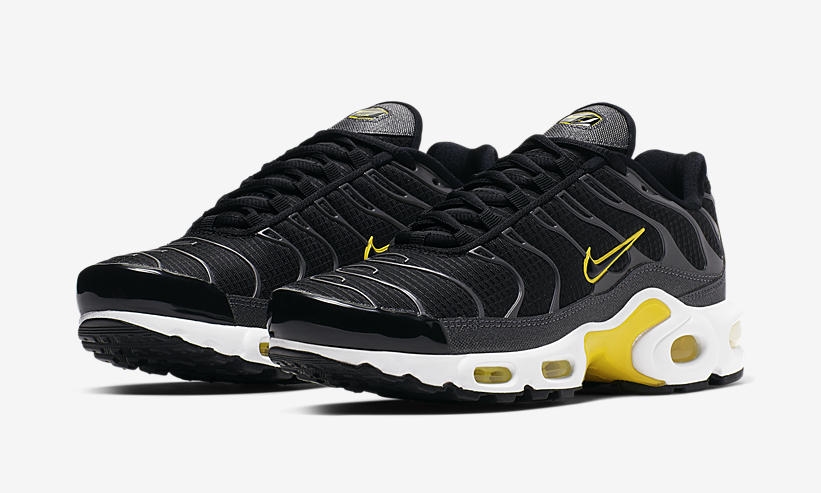 ナイキ エア マックス プラス “ブラック/グレー/イエロー” (NIKE AIR MAX PLUS “Black/Grey/Yellow”) [CN0142-001]