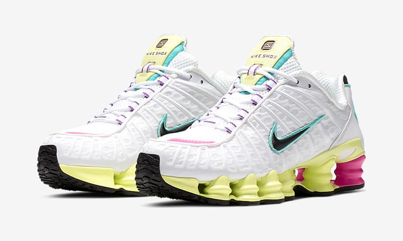 7/17発売！ナイキ ウィメンズ ショックス TL “ホワイト/ライムグリーン” (NIKE WMNS SHOX TL “White/Lime Green”) [AR3566-102]