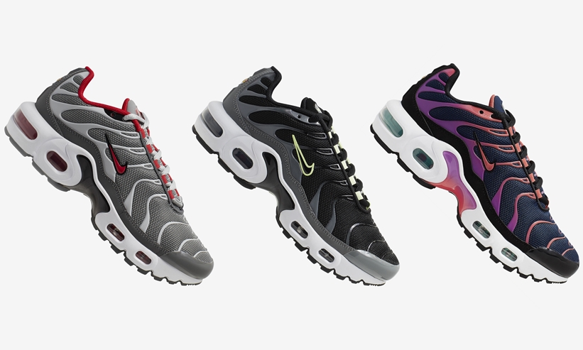 ナイキ ウィメンズ エア マックス プラス 3カラー (NIKE WMNS AIR MAX PLUS) [CD0609-005,006,402]