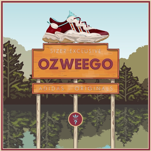 7/19発売！サイズ? × アディダス オリジナルス オズウィーゴ (size? adidas Originals OZWEEGO) [EG4570]