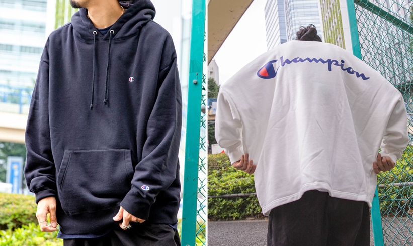 FREAK’S STORE × Champion 別注！ウルトラ ビッグシルエット クルーネック スウェット/パーカーが9月上旬発売 (フリークスストア チャンピオン)