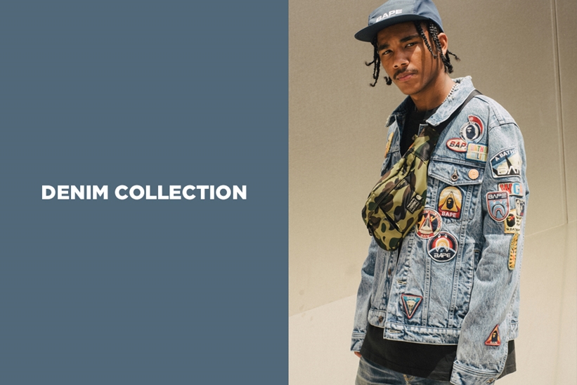 A BATHING APE “DENIM COLLECTION” 新作が7/20から発売 (ア ベイシング エイプ “デニム コレクション”)