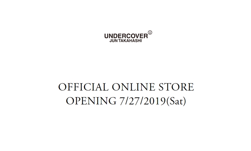 UNDERCOVERのオフィシャル オンラインストアが7/27にオープン！オンライン限定Tシャツも発売 (アンダーカバー OFFICIAL ONLINE STORE)
