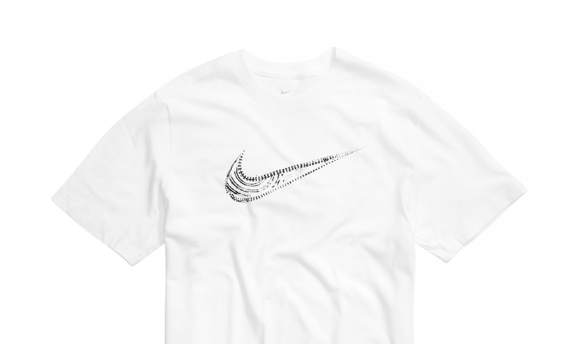 ナイキ エア フォース 1 のソールパターンスウッシュがプリントされた「NIKE AF1 TEE」が海外展開 [BV7587-100]