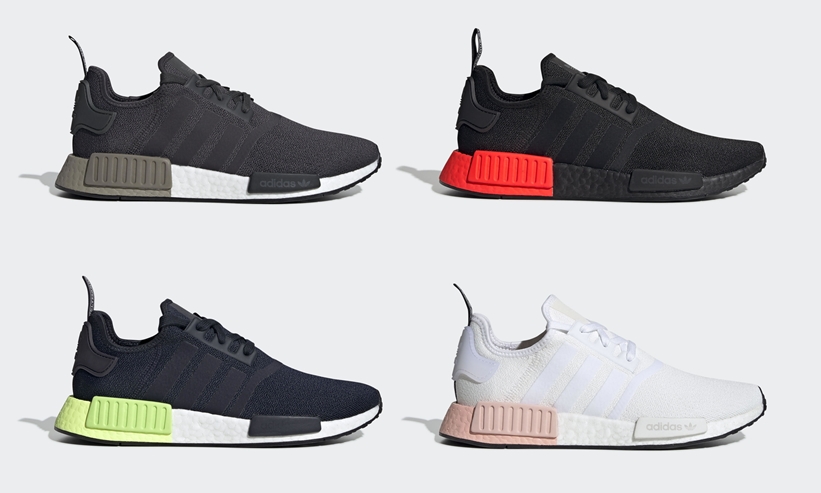 adidas Originals NMD_R1 “Heel Color” (アディダス オリジナルス エヌ エム ディー アールワン) [EE5105,5107,5108,5109]