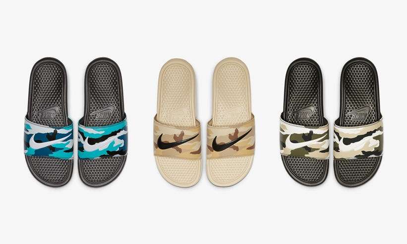 ナイキ ベナッシ JUST DO IT プリント “カモ” (NIKE BENASSI JDI PRINT “Camo”) [631261-027,203,301]