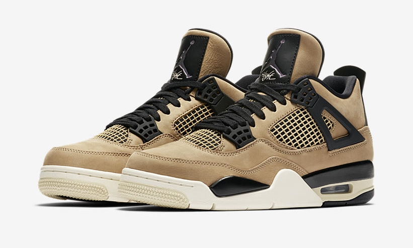 【更新＊9/19発売】ナイキ ウィメンズ エア ジョーダン 4 “ベージュ/ブラック” (NIKE WMNS AIR JORDAN 4 “Beige/Black”) [AQ9129-200]