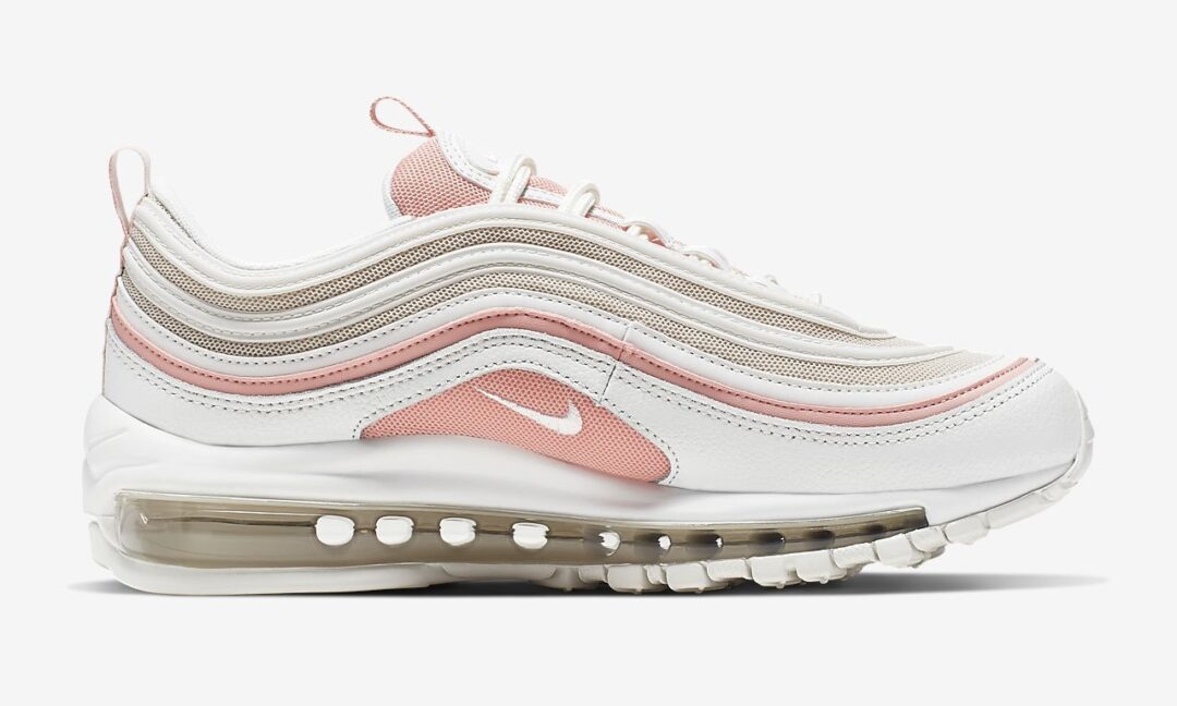 nike air max 97 bleached coral women's shoe