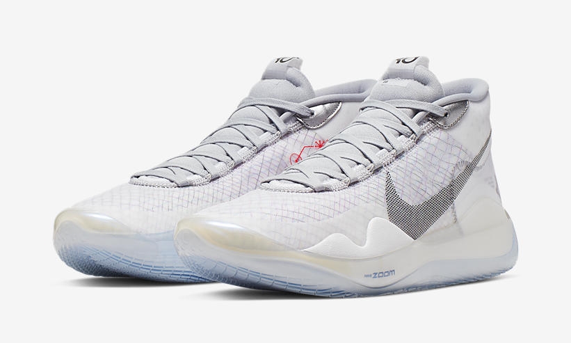 8/1発売！ナイキ KD 12 EP “ホワイト/ブラック/ウルフグレー” (NIKE KD 12 EP “White/Black/Wolf Grey”) [CK1197-101]