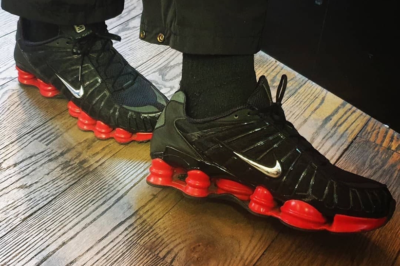 9/5発売！Skepta × NIKE SHOX TL "Black/Metallic Silver/University Red" (スケプタ ナイキ エア ショックス TL "ブラック/メタリックシルバー/ユニバーシティレッド")