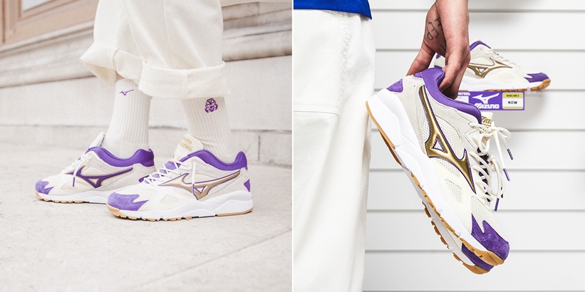 8/3発売！FOOTPATROL × MIZUNO SKY MEDAL "White/Purple" (フットパトロール ミズノ スカイ メダル "ホワイト/パープル")