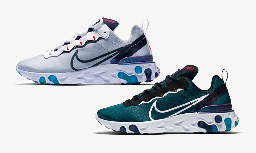 8/3発売！NIKE REACT ELEMENT 55 “Magpie” (ナイキ リアクト エレメント 55 "マグパイ") [CN5797-011][CN5798-101]