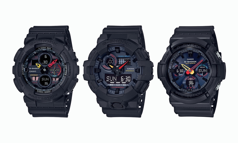 G-SHOCKから、近未来の東京の街をイメージしたカラーリングが特徴のNewモデル「Black × Neon」が8月発売 (ジーショック Gショック)