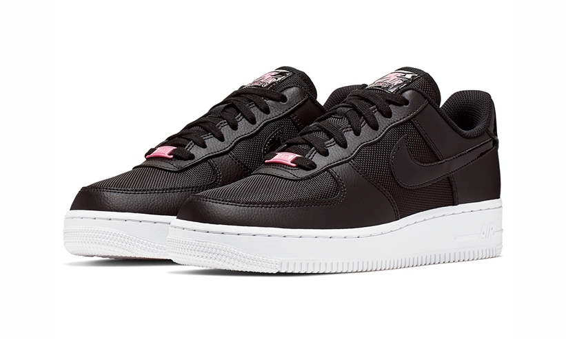 ナイキ ウィメンズ エア フォース 1 ロー “ブラック/サンセットパルス/ホワイト” (NIKE WMNS AIR FORCE 1 LOW “Black/Sunset Pulse/White”) [CN0144-001]