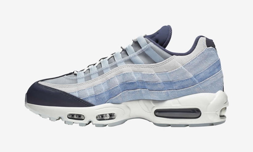 navy blue and grey air max 95