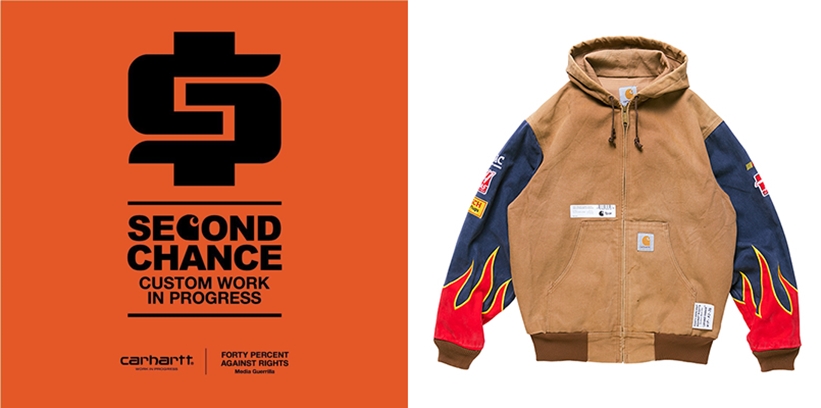 台北 INVINCIBLEにてCarhartt × FORTY PERCENT AGAINST RIGHTS コラボエキシビジョン「SECOND CHANCE」が8/10展開 (カーハート フォーティーパーセントアゲインストライツ)