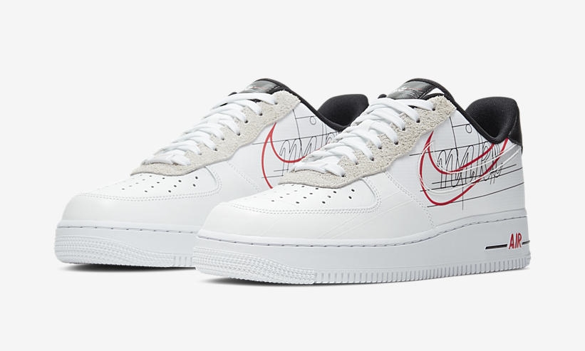 8/10発売！ナイキ “スクリプト スウッシュ パック” エア フォース 1 ロー (NIKE “Script Swoosh Pack” AIR FORCE 1 LOW) [CK9257-100]